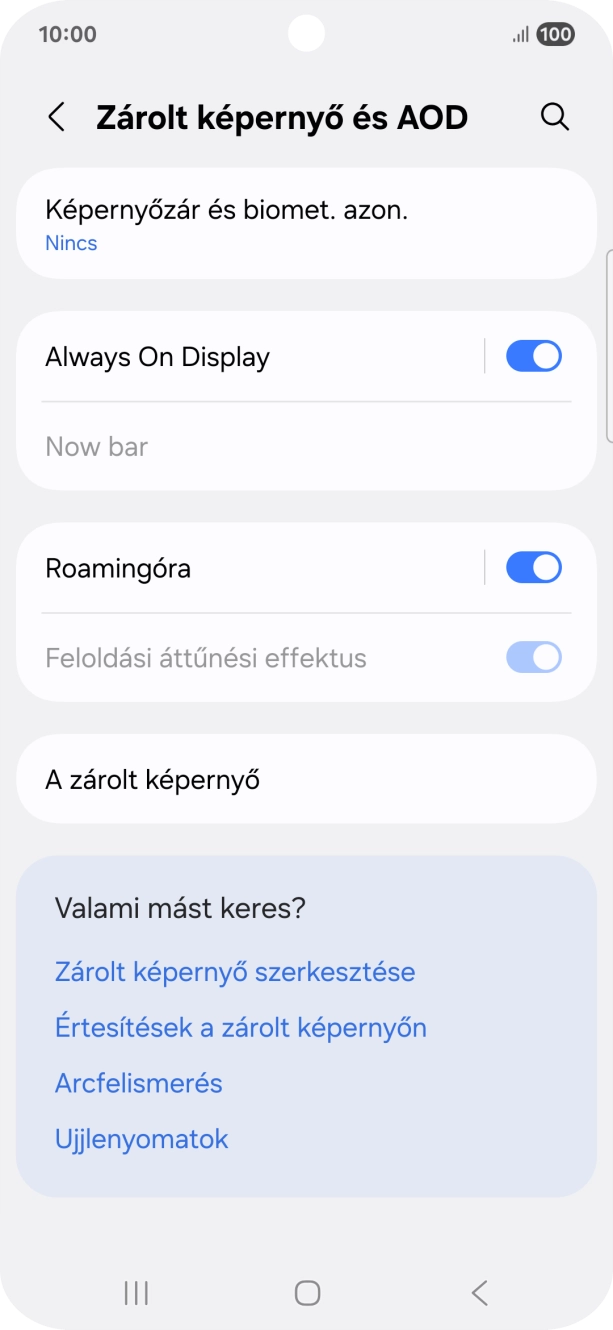 A befejezéshez, és ahhoz, hogy visszatérhess a főképernyőhöz, nyomd meg a főgombot.