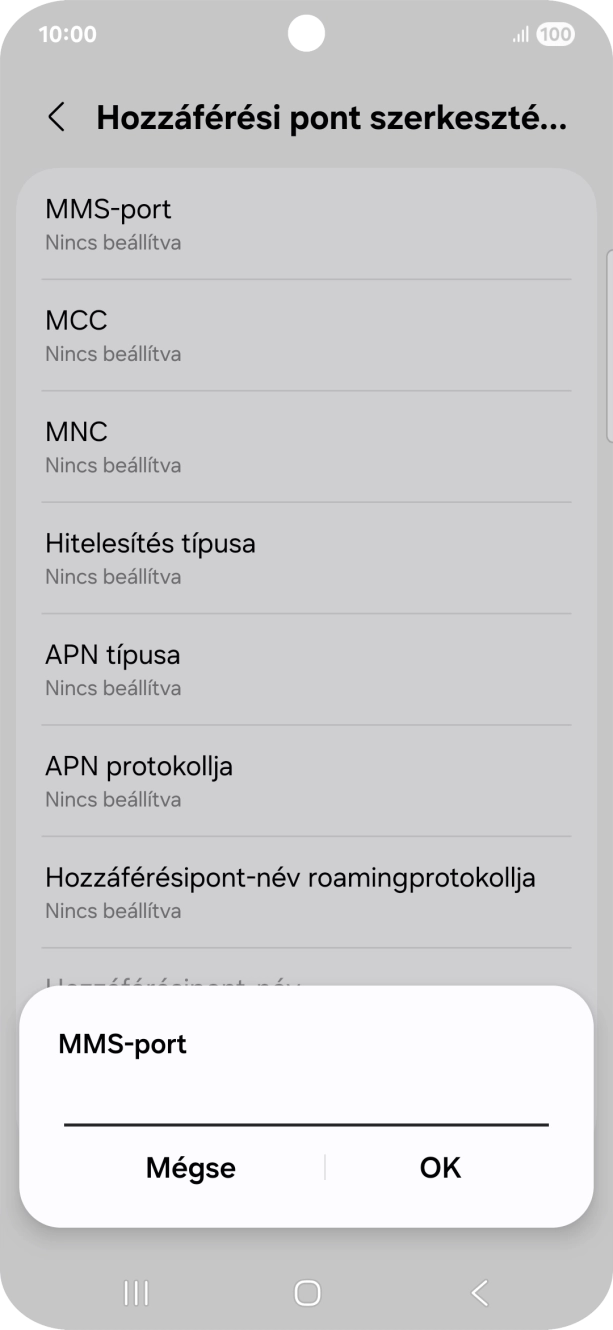 Írd be azt, hogy 8080, és válaszd az OK lehetőséget.