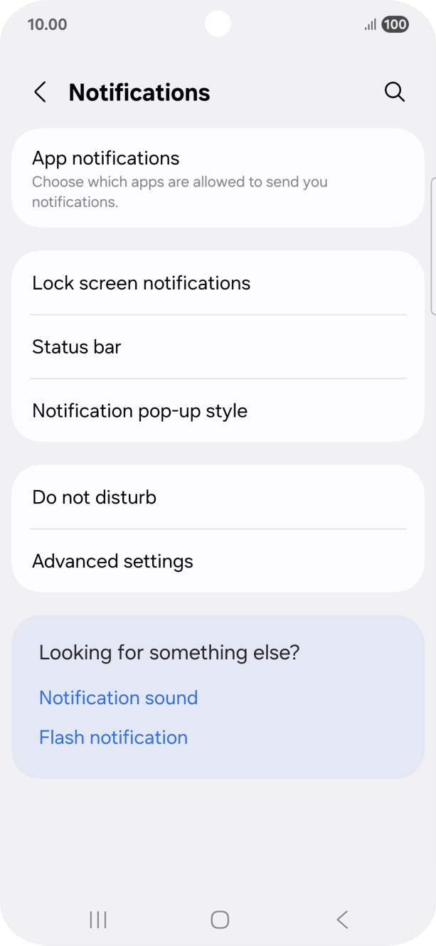 Press App notifications. Press App notifications.