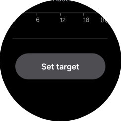 Press Set target.