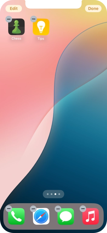 Press Done. Press Done.