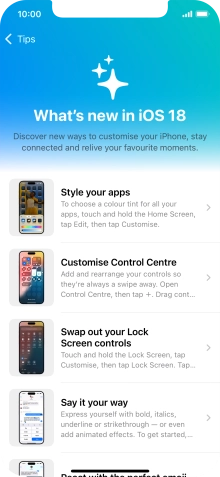 Slide your finger upwards starting from the bottom of the screen to return to the home screen. Slide your finger upwards starting from the bottom of the screen to return to the home screen.