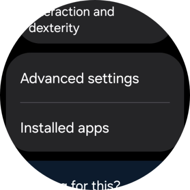 Press Advanced settings and follow the instructions on the screen to select the required settings. Press Advanced settings and follow the instructions on the screen to select the required settings.