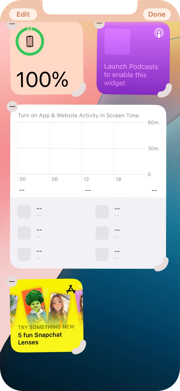 Press Done. Press Done.