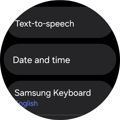Press Date and time.