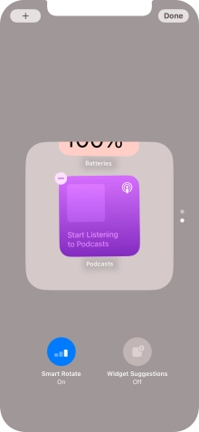 Press Smart Rotate to turn the function on or off.