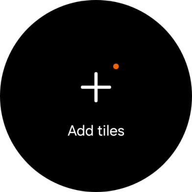 Press Add tiles.