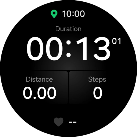Press and hold the Return key to pause an activity.