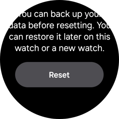Press Reset.