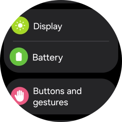 Press Display.