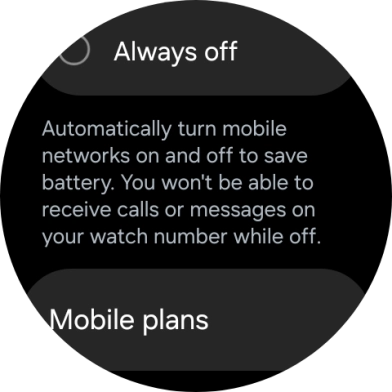 Press Mobile plans.