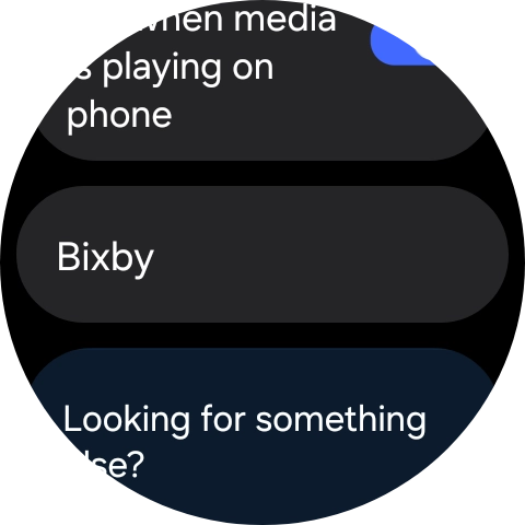 Press Bixby.