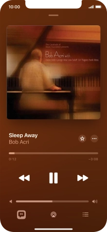 Press arrow right to go to the next audio file.