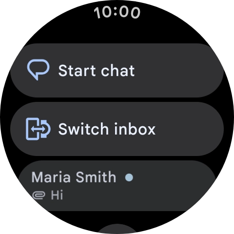 Press the required picture message.