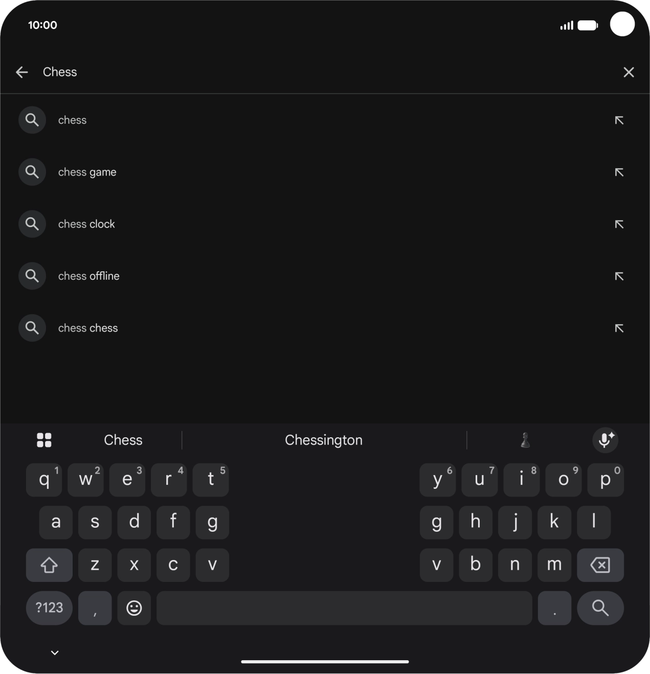 Key in the name or subject of the required app and press the search icon. Key in the name or subject of the required app and press the search icon.