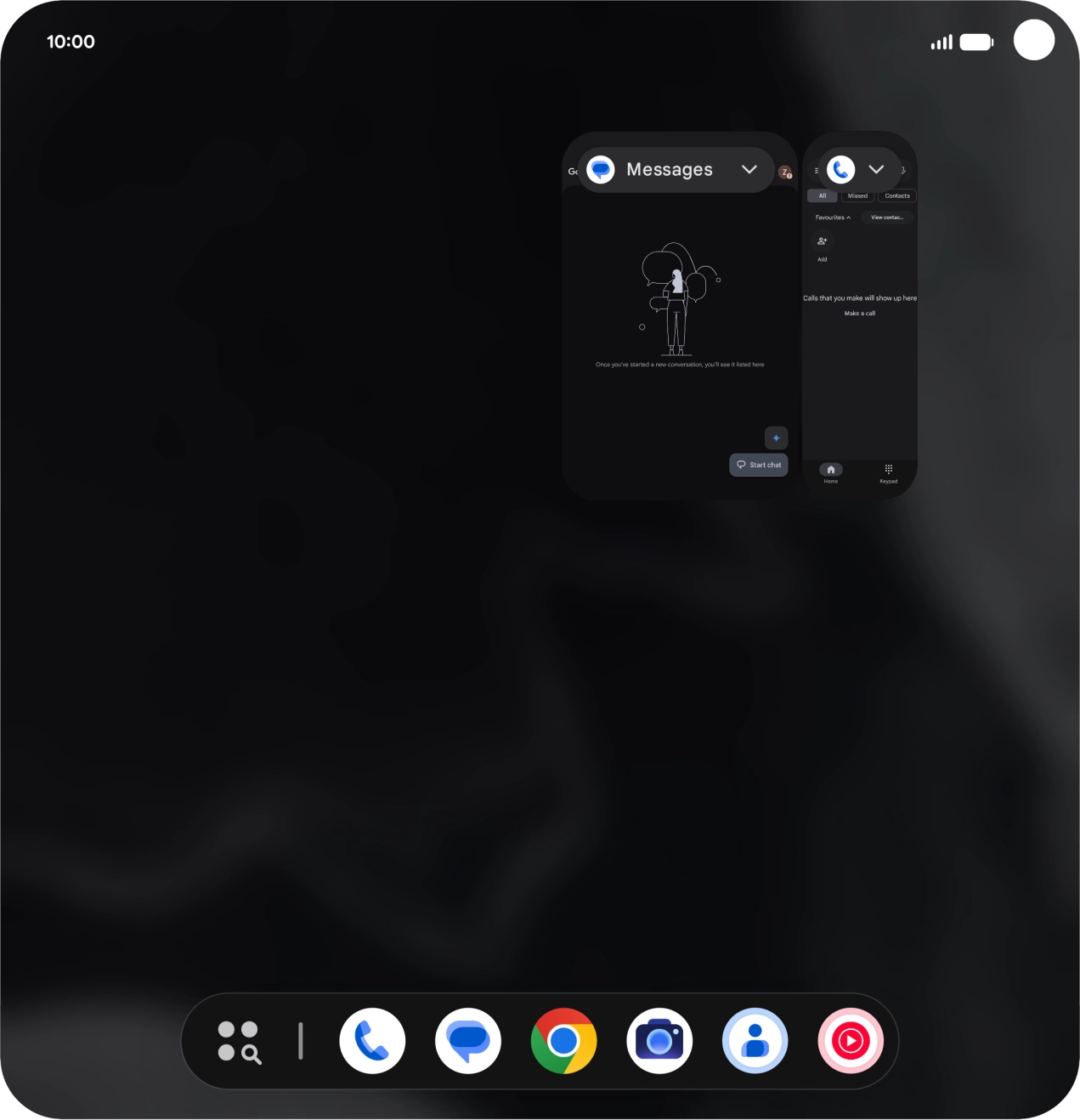 Slide your finger upwards on the application group. Slide your finger upwards on the application group.