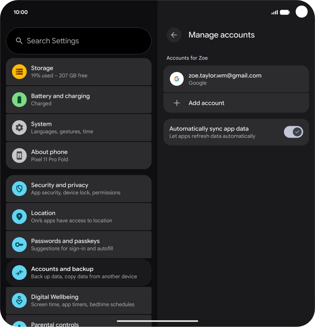 Slide your finger upwards starting from the bottom of the screen to return to the home screen.