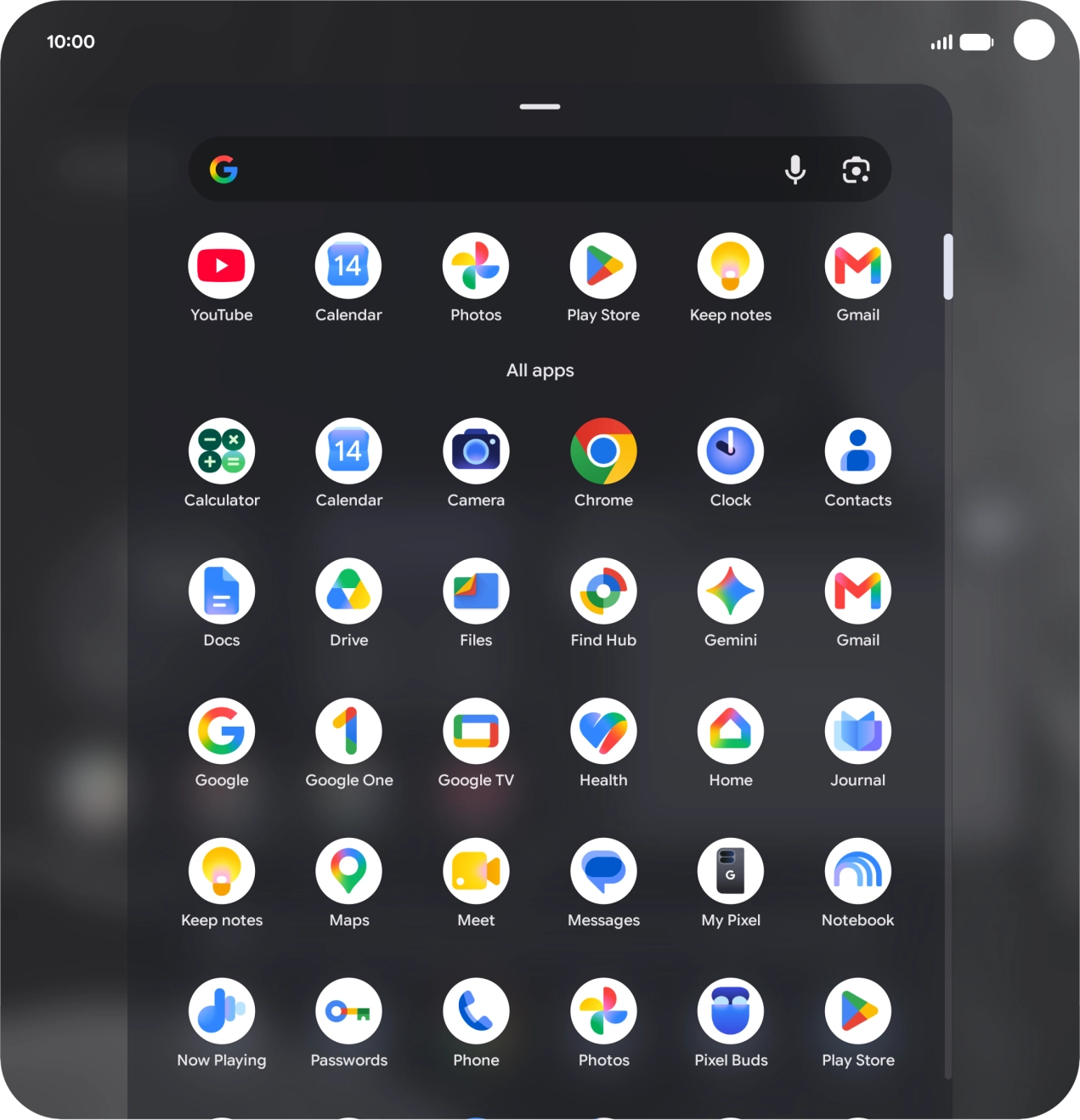 Press Gemini. If prompted, follow the instructions on the screen to turn on the function.