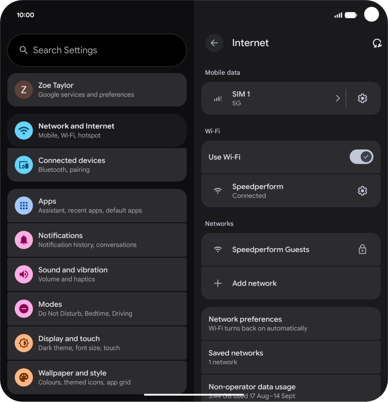 Slide your finger upwards starting from the bottom of the screen to return to the home screen.