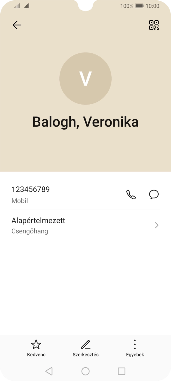 A befejezéshez, és ahhoz, hogy visszatérhess a főképernyőhöz, nyomd meg a főgombot.