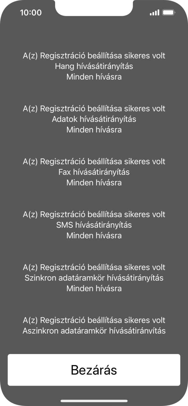 Válaszd a Bezárás lehetőséget.