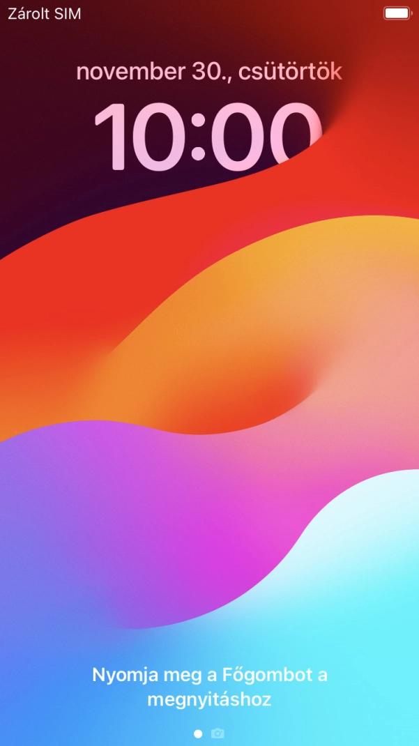Nyomd meg a főgombot.
