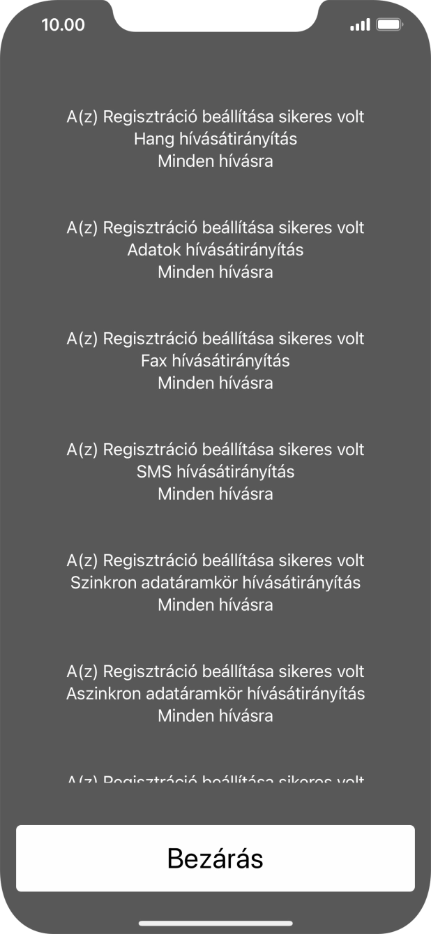 Válaszd a Bezárás lehetőséget. Válaszd a Bezárás lehetőséget.