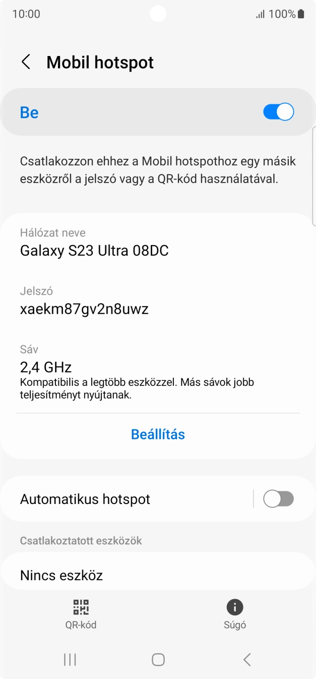 A befejezéshez, és ahhoz, hogy visszatérhess a főképernyőhöz, nyomd meg a főgombot.