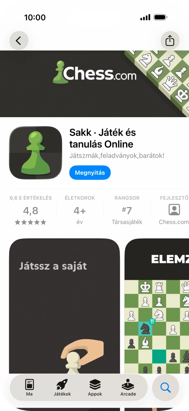 Húzd az ujjad felfelé a kijelző aljáról, hogy visszatérj a kezdőképernyőhöz. Húzd az ujjad felfelé a kijelző aljáról, hogy visszatérj a kezdőképernyőhöz.