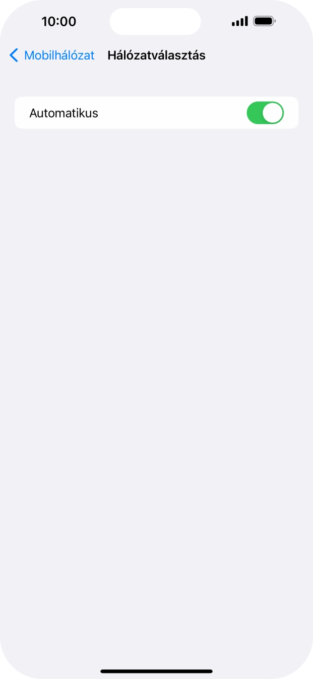 Kattints az „Automatikus” melletti csúszkára a funkció automatikus választásának be- vagy kikapcsolásához. Kattints az „Automatikus” melletti csúszkára a funkció automatikus választásának be- vagy kikapcsolásához.