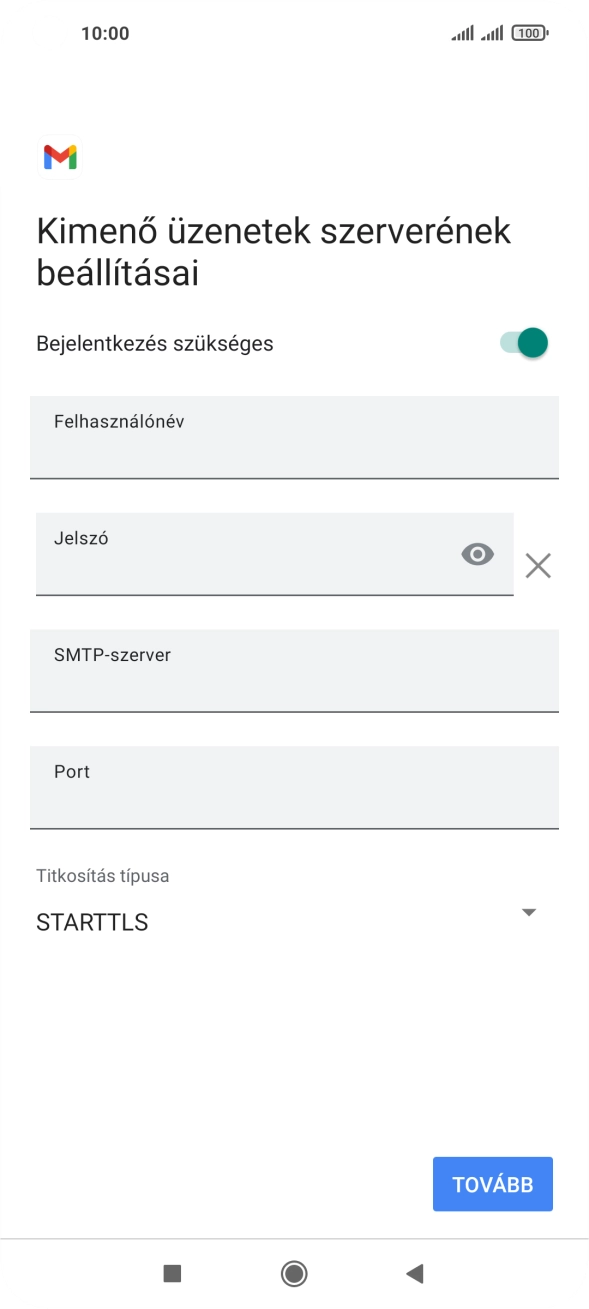 Kattints a „Bejelentkezés szükséges” melletti csúszkára a funkció bekapcsolásához.