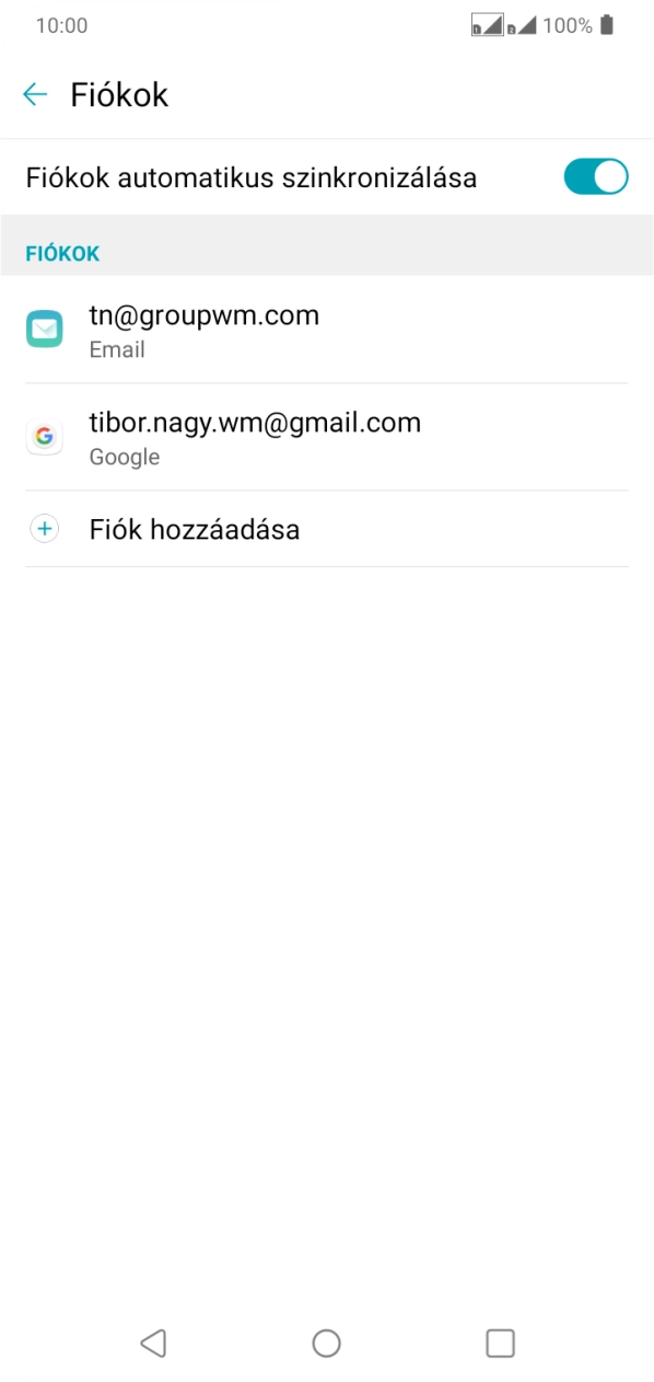 A befejezéshez, és ahhoz, hogy visszatérhess a főképernyőhöz, nyomd meg a főgombot.