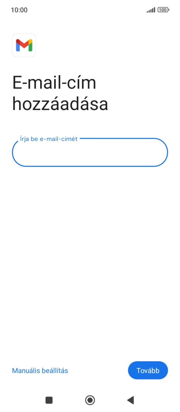 Válaszd a Tovább lehetőséget.