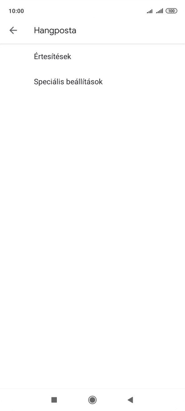 Válaszd a Speciális beállítások lehetőséget. Válaszd a Speciális beállítások lehetőséget.