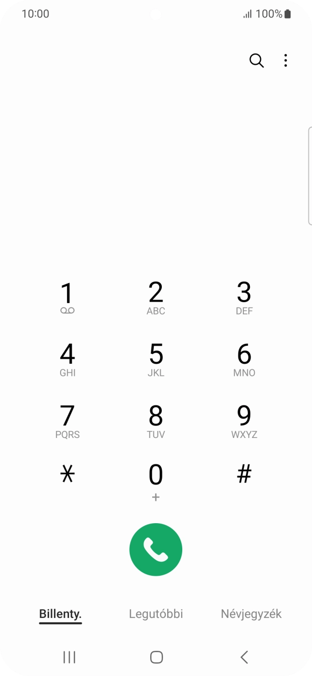 Kattints a menü ikonra. Kattints a menü ikonra.