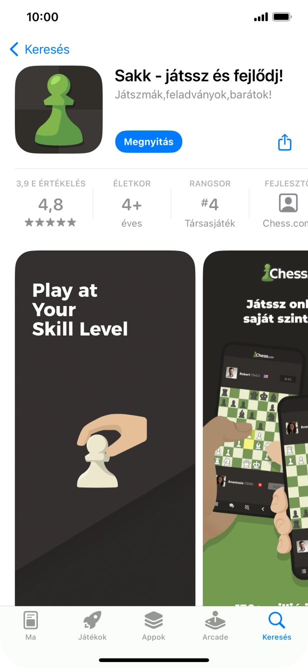 Húzd az ujjad felfelé a kijelző aljáról, hogy visszatérj a kezdőképernyőhöz. Húzd az ujjad felfelé a kijelző aljáról, hogy visszatérj a kezdőképernyőhöz.