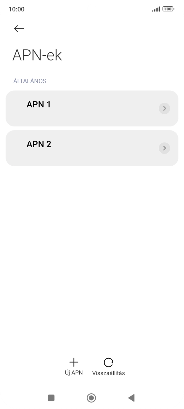 A befejezéshez, és ahhoz, hogy visszatérhess a főképernyőhöz, nyomd meg a főgombot.