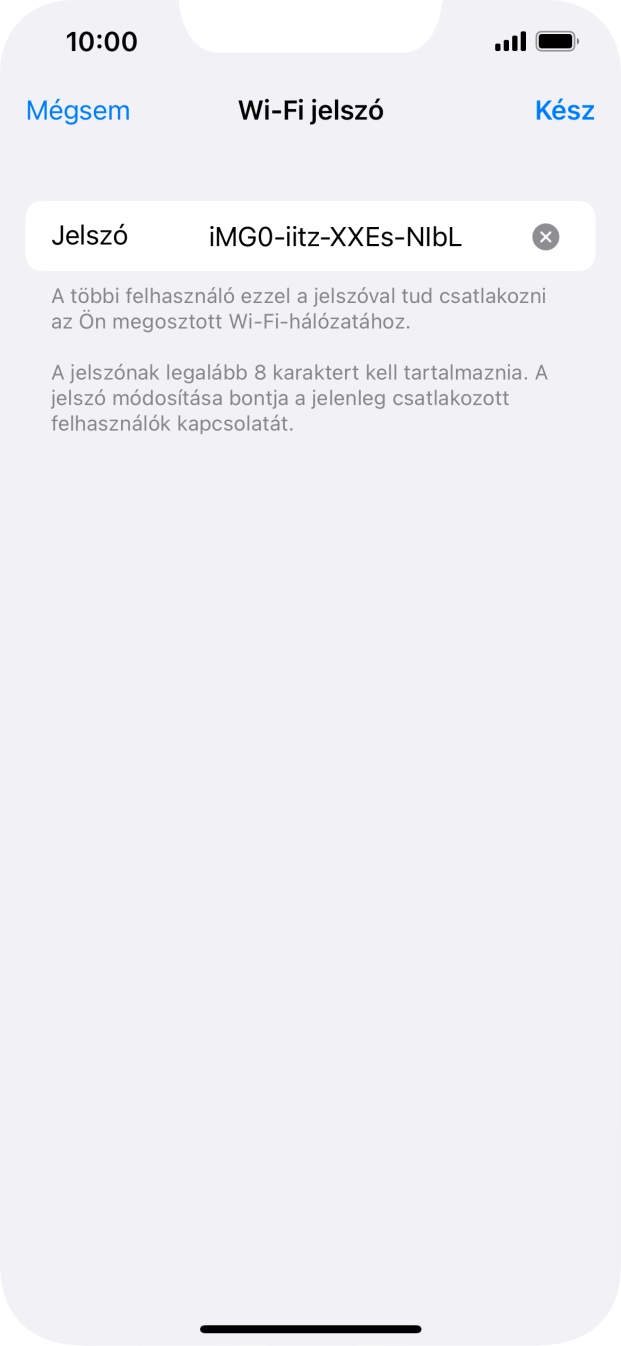 Válaszd a Kész lehetőséget. Válaszd a Kész lehetőséget.