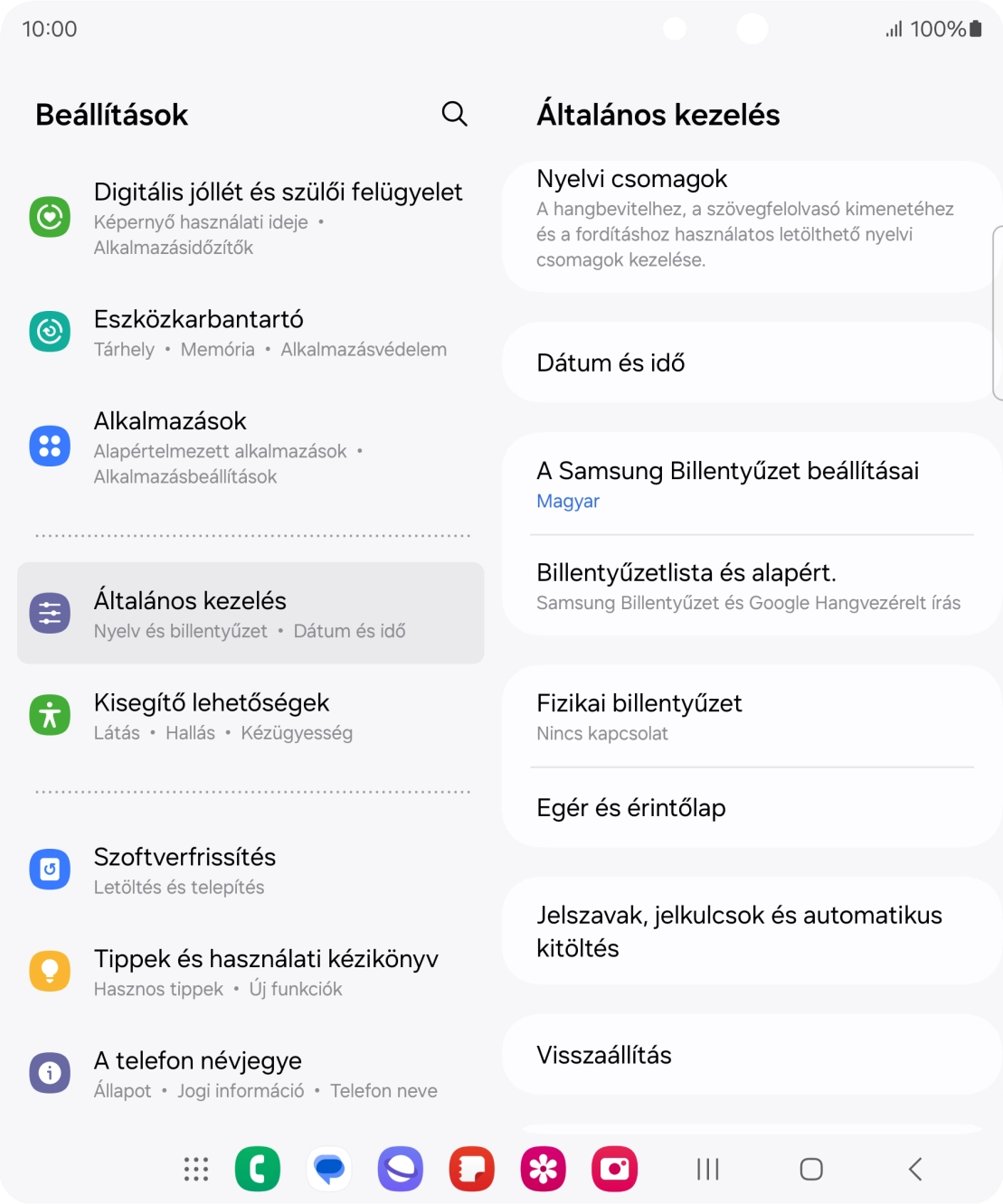Válaszd a Visszaállítás lehetőséget. Válaszd a Visszaállítás lehetőséget.