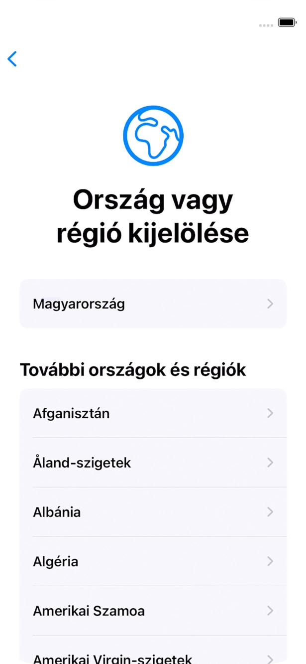 Válaszd ki a kívánt országot vagy régiót. Válaszd ki a kívánt országot vagy régiót.