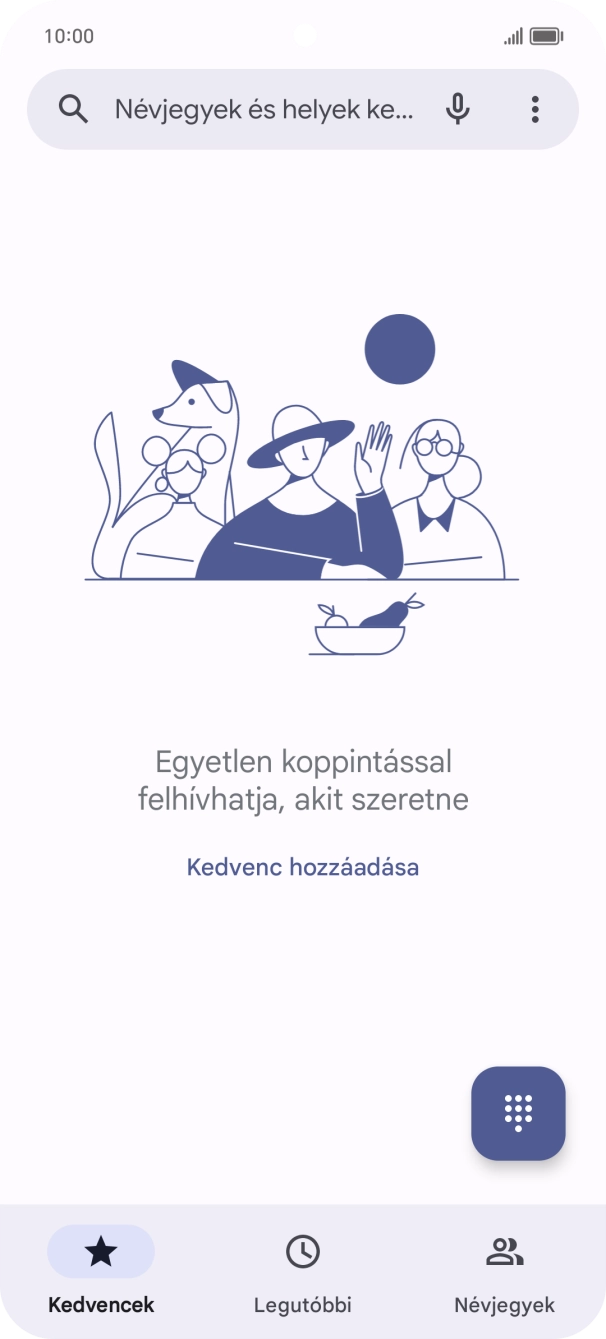 Kattints a menü ikonra.