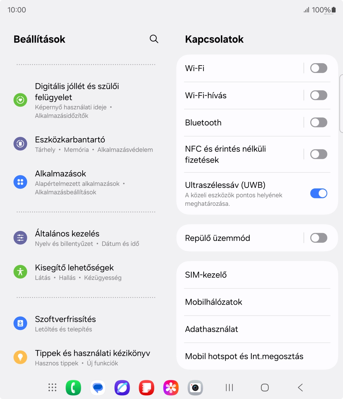 Válaszd az Általános kezelés lehetőséget.