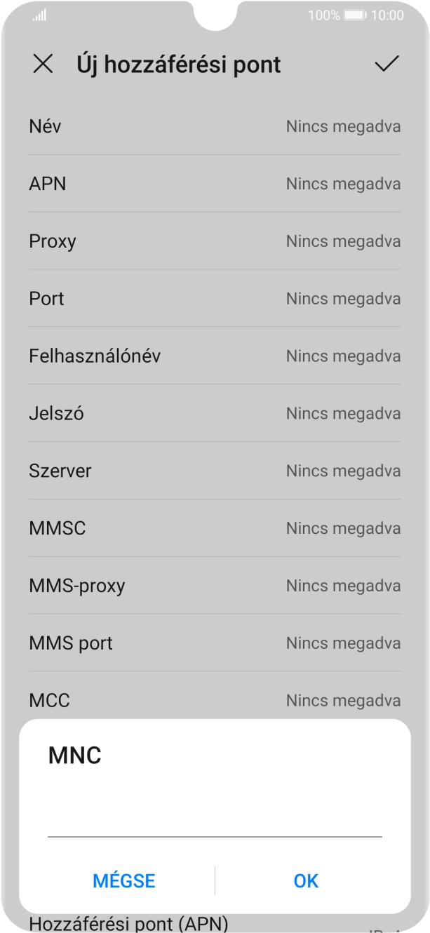 Írd be azt, hogy 70, és válaszd az OK lehetőséget.