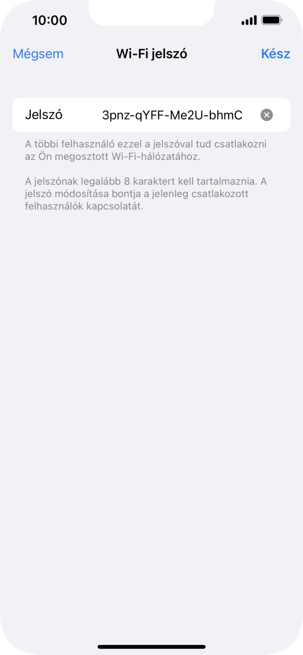 Válaszd a Kész lehetőséget.