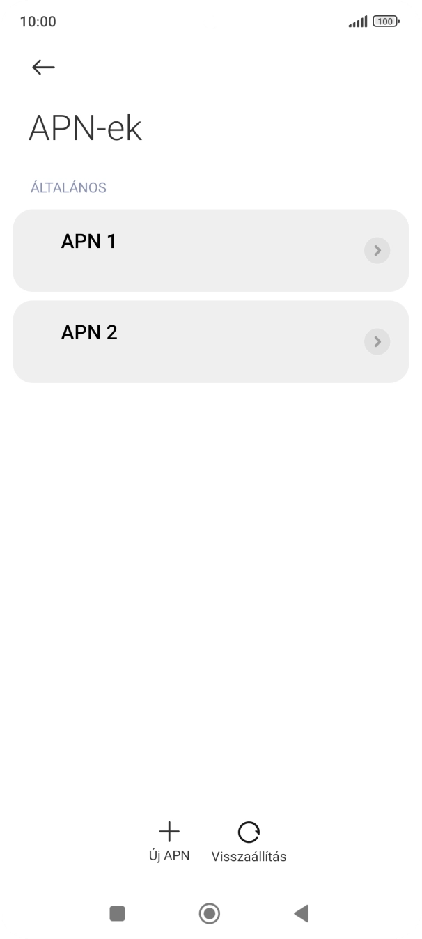 A befejezéshez, és ahhoz, hogy visszatérhess a főképernyőhöz, nyomd meg a főgombot.