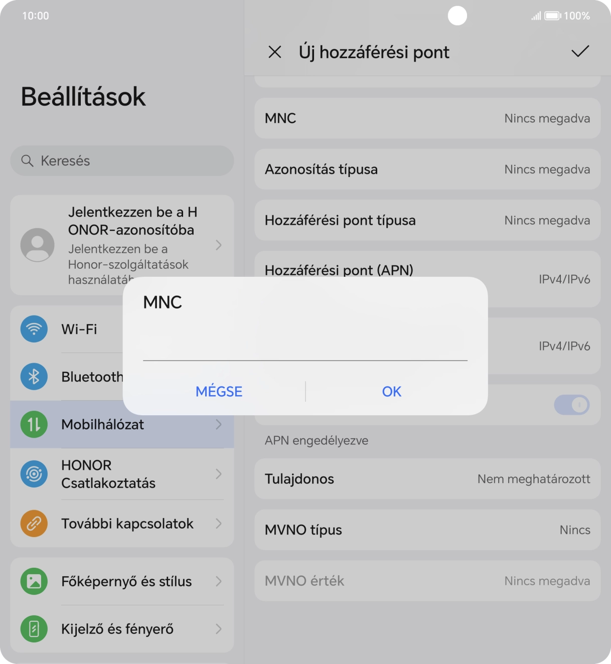 Írd be azt, hogy 70, és válaszd az OK lehetőséget. Írd be azt, hogy 70, és válaszd az OK lehetőséget.