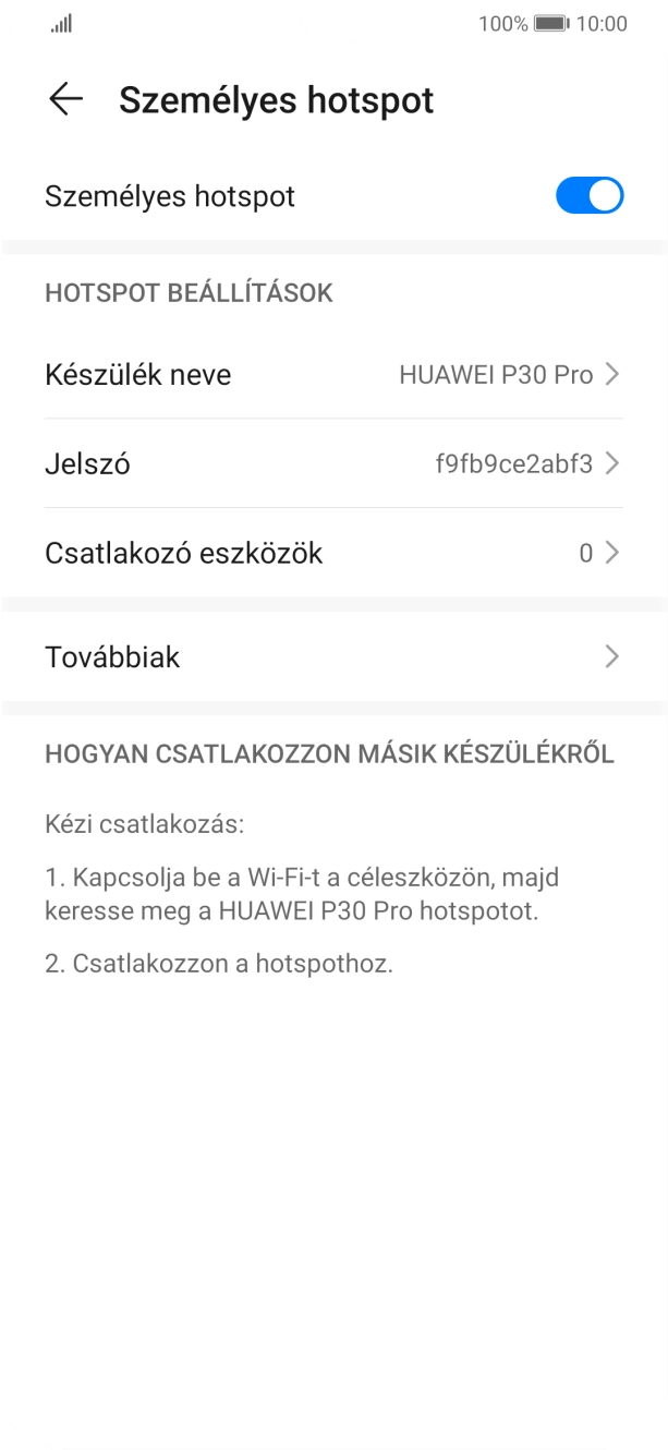 Húzd az ujjad felfelé a kijelző aljáról, hogy visszatérj a kezdőképernyőhöz.