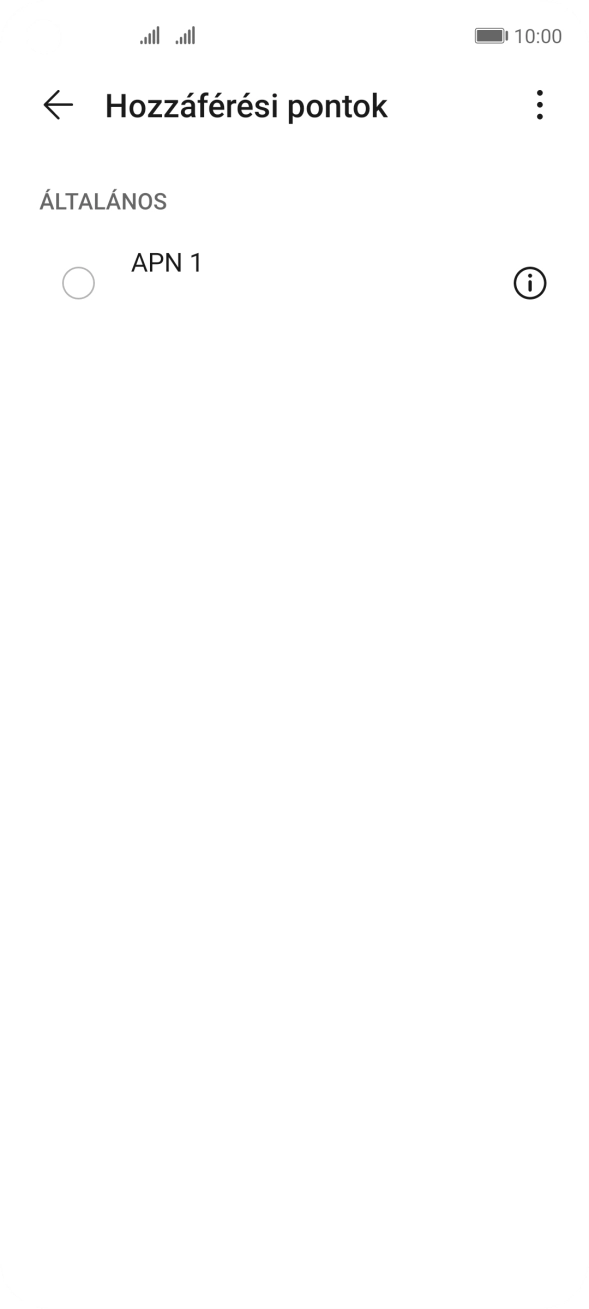 Kattints a menü ikonra. Kattints a menü ikonra.