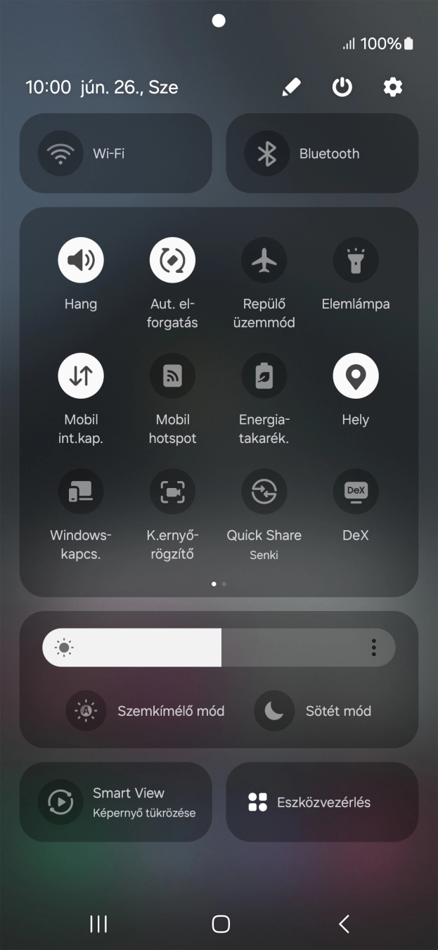 Kattints a beállítások ikonra. Kattints a beállítások ikonra.