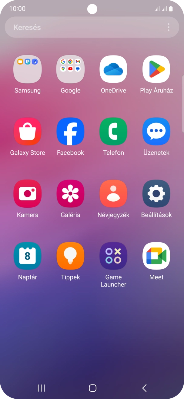 Válaszd a Play Áruház lehetőséget.